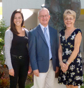 Literacy Council Staff (left to right): Program Assistant Lilly Carrillo, Executive Director Tom Melville and Program Director Susan Bergstrom.