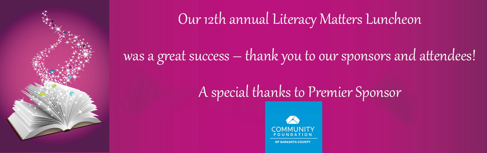 Literacy Council Of Sarasota 2019 Annual Luncheon Literacy Council Of